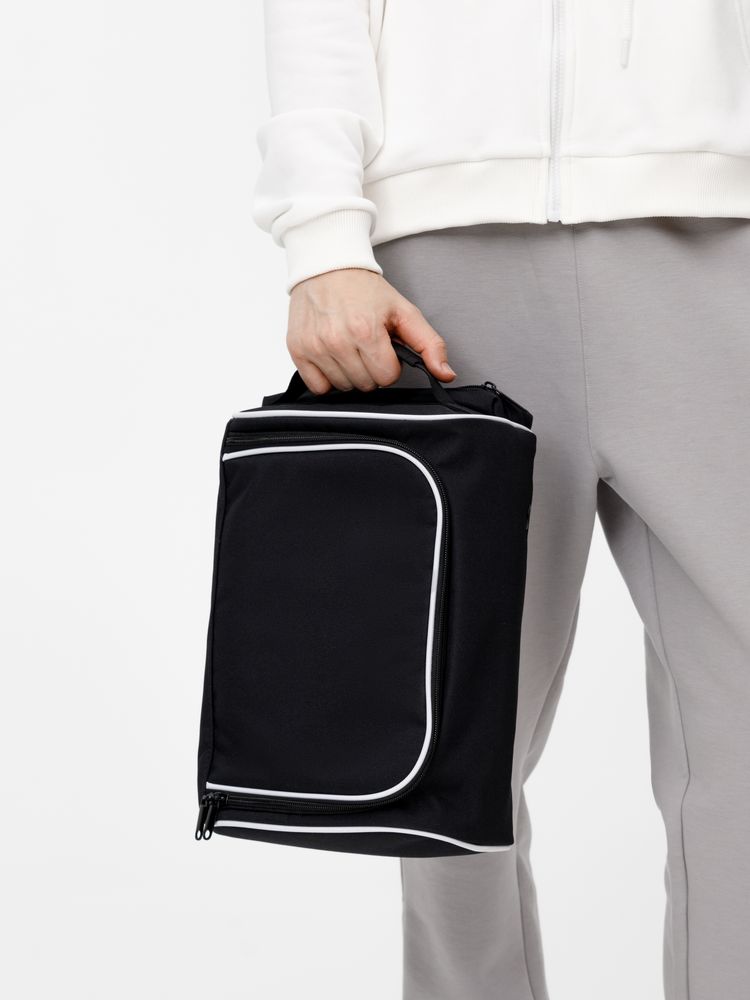 Изображение №2 | Сумка для обуви Equipex, черная с белым