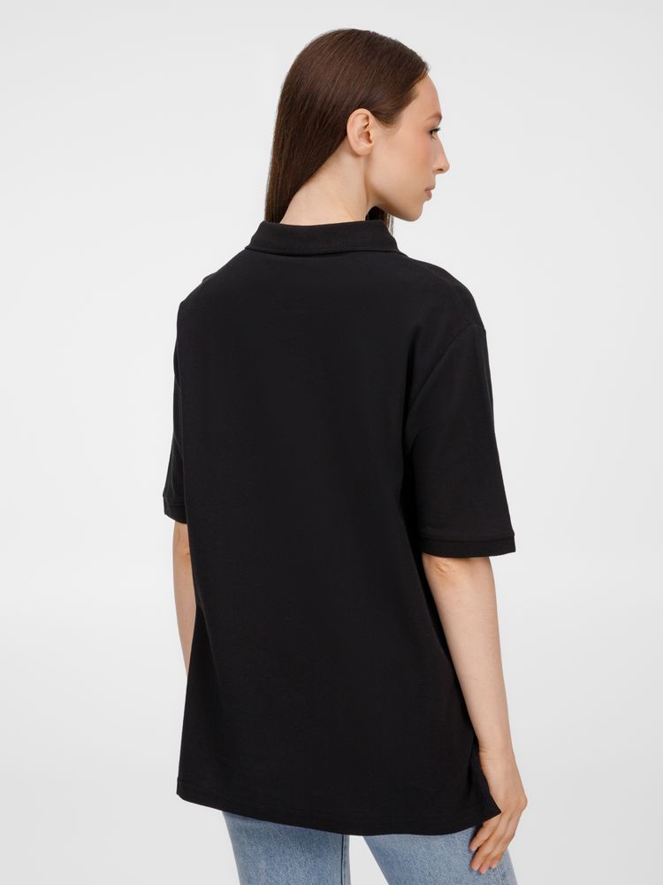 Изображение №13 | Рубашка поло унисекс Upswing, черная, размер S