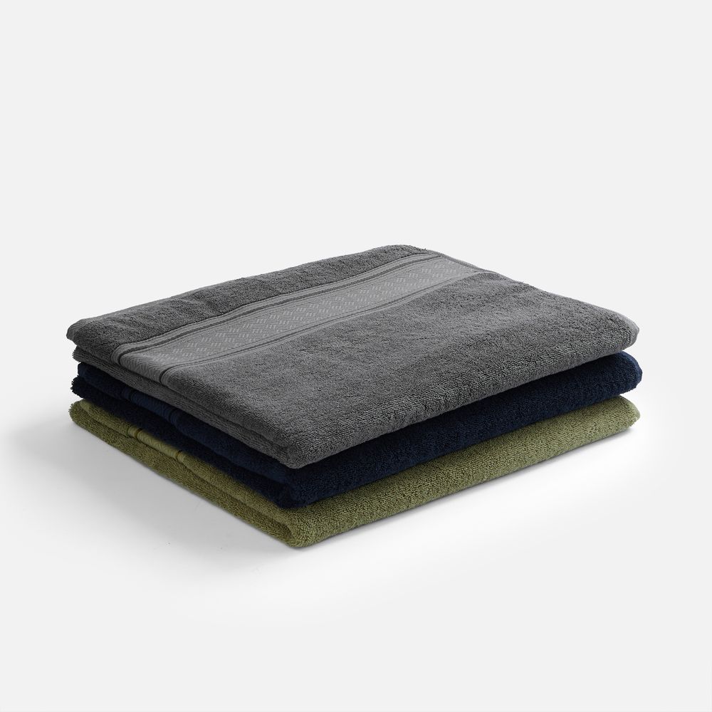 Изображение №4 | Полотенце махровое Terrychic XL, темно-серое