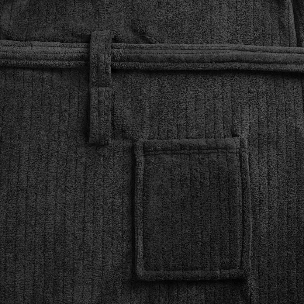 Изображение №4 | Халат флисовый Magic Mantle, темно-серый, размер M/L