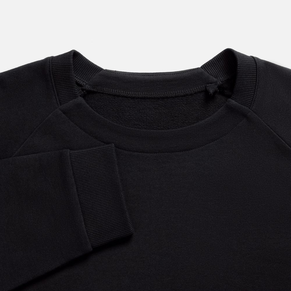 Изображение №4 | Свитшот унисекс Avenu, черный, размер XS/S