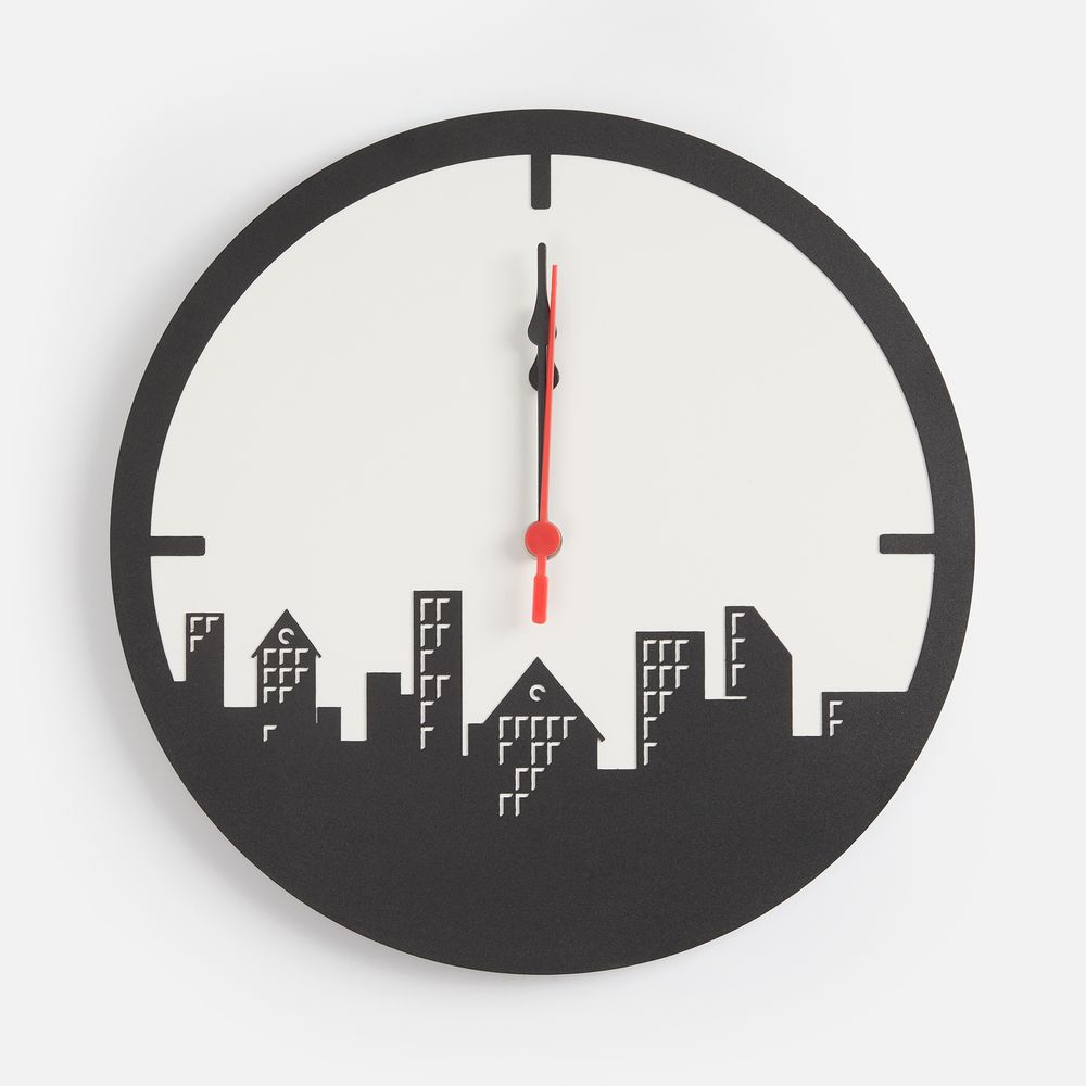 Изображение №2 | Часы «Города», черные