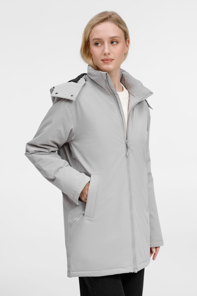 Изображение №16 | Куртка-парка унисекс Sfera, светло-серая, размер S