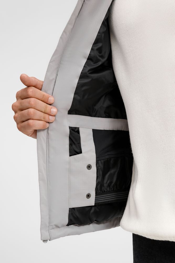 Изображение №17 | Жилет унисекс Sfera, светло-серый, размер S