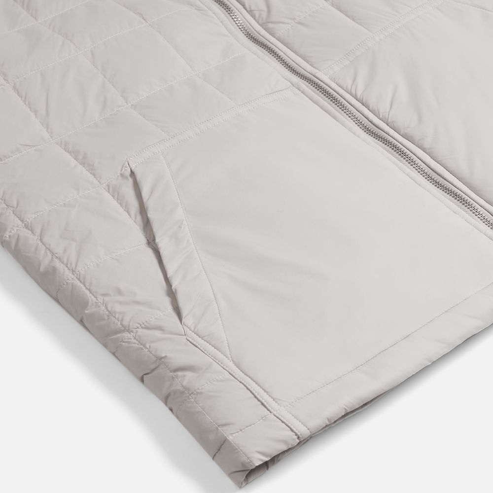 Изображение №4 | Жилет унисекс Warmbridge, светло-серый, размер S