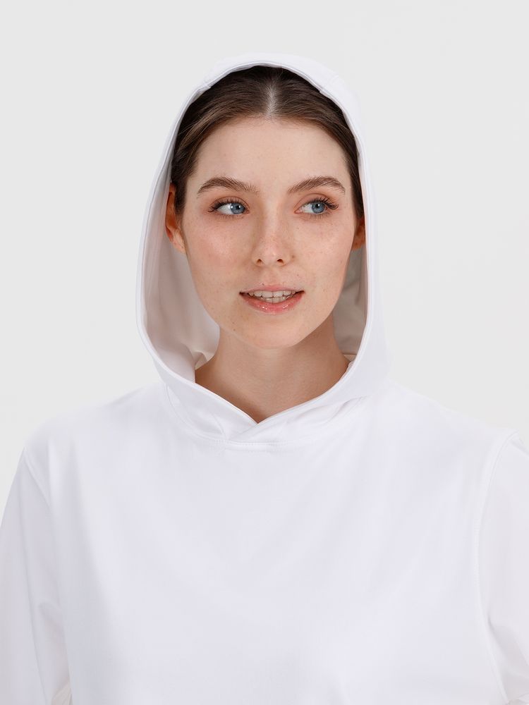 Изображение №8 | Худи унисекс Morfiss, белое, размер XS/S