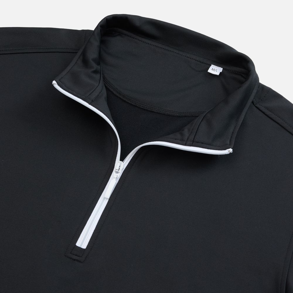 Изображение №6 | Свитшот на молнии из бифлекса Morfiss, черный, размер XS/S