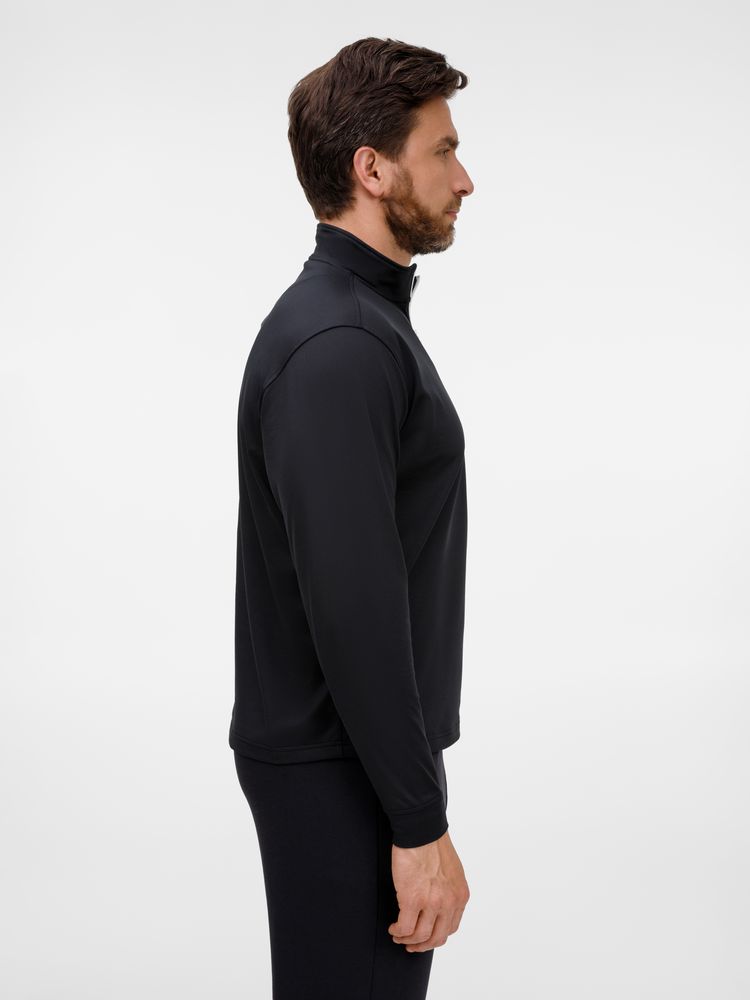 Изображение №7 | Свитшот на молнии из бифлекса Morfiss, черный, размер XS/S