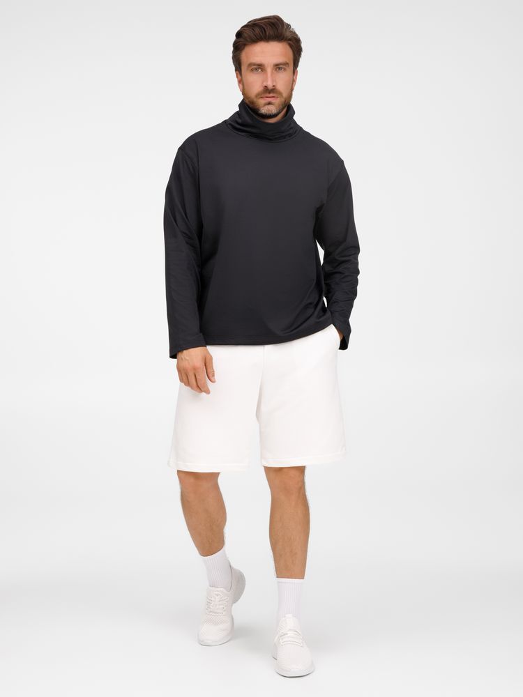 Изображение №9 | Лонгслив из бифлекса Morfiss, черный, размер XS/S