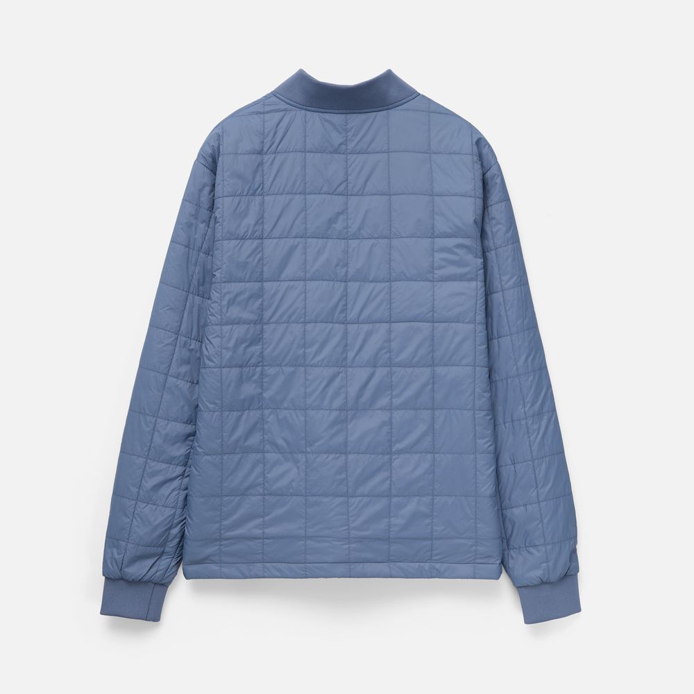 Изображение №2 | Куртка унисекс Warmbridge, синяя (джинс), размер S