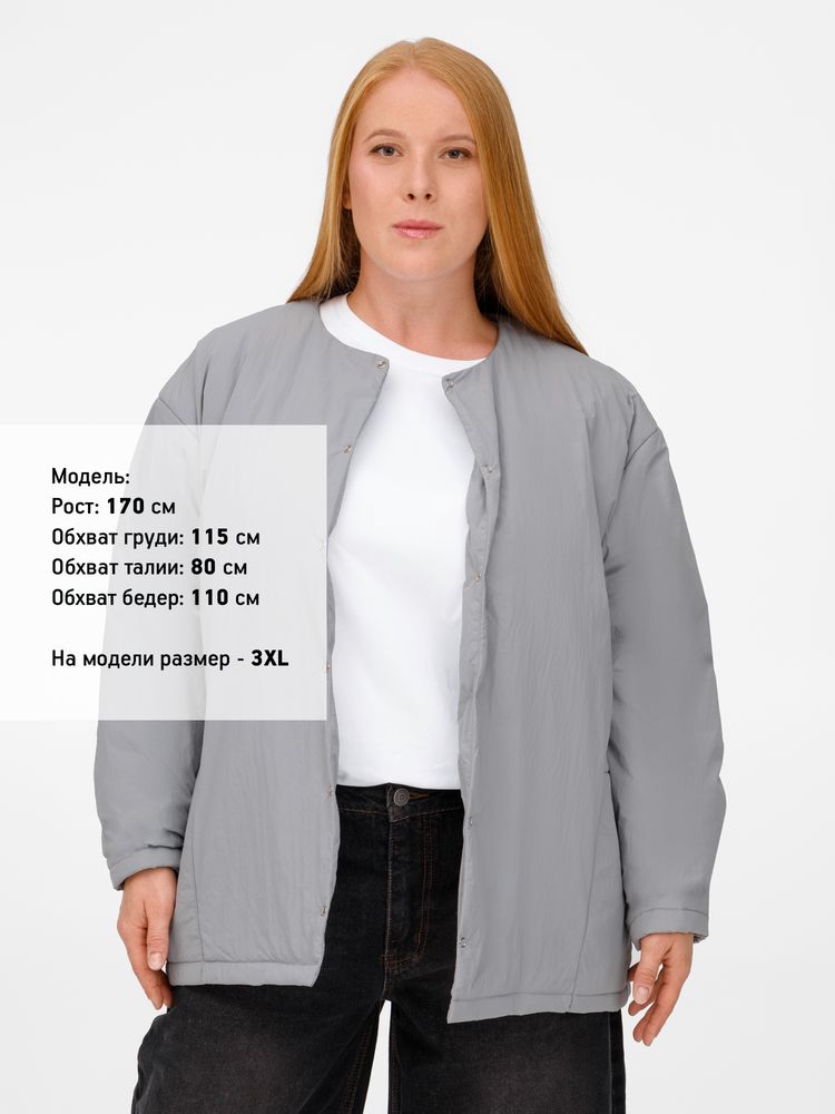 Изображение №16 | Куртка унисекс Veter, серая, размер XS/S