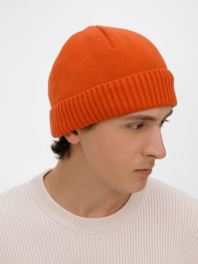 Изображение №4 | Шапка ComFleece, темно-оранжевая (кирпичная)