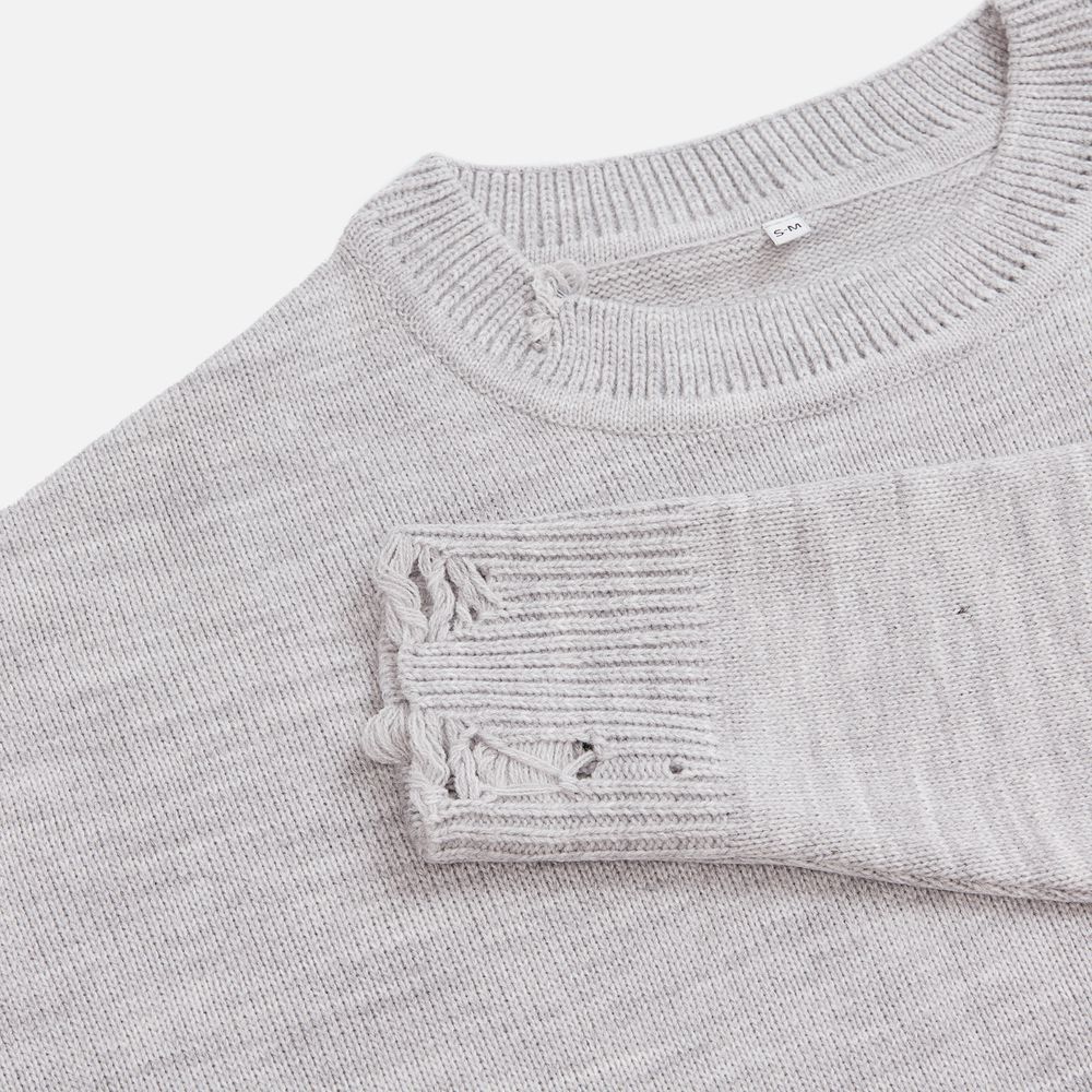 Изображение №4 | Джемпер Sharpick, серебристо-серый меланж, размер S/M