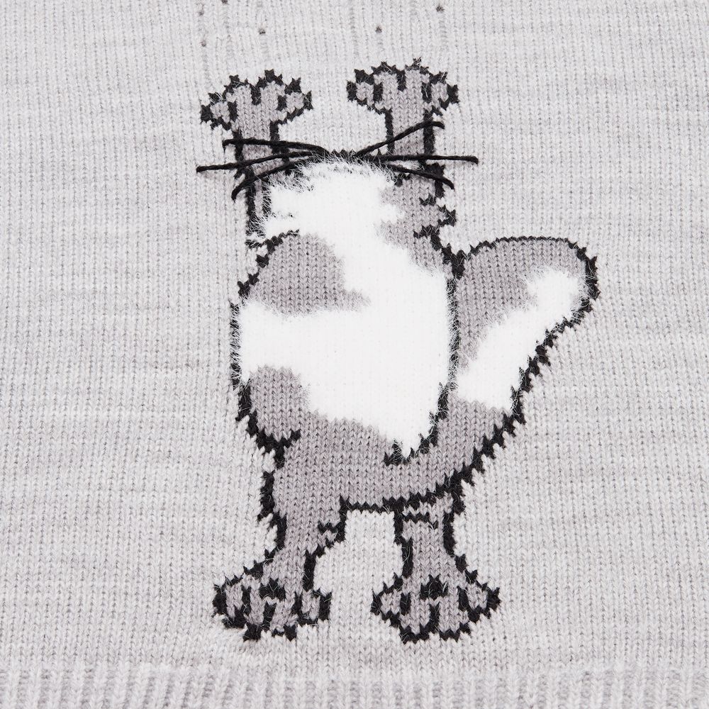 Изображение №5 | Джемпер Sharpick, серебристо-серый меланж, размер S/M