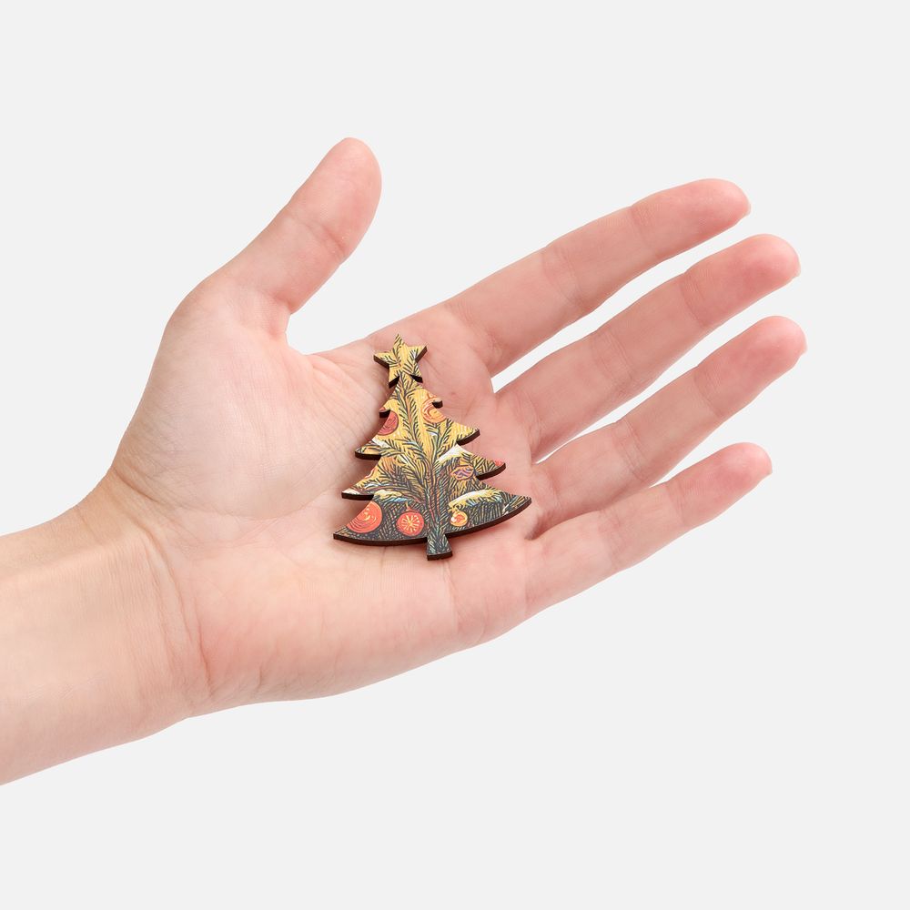 Изображение №4 | Пазл фигурный «Елочка»