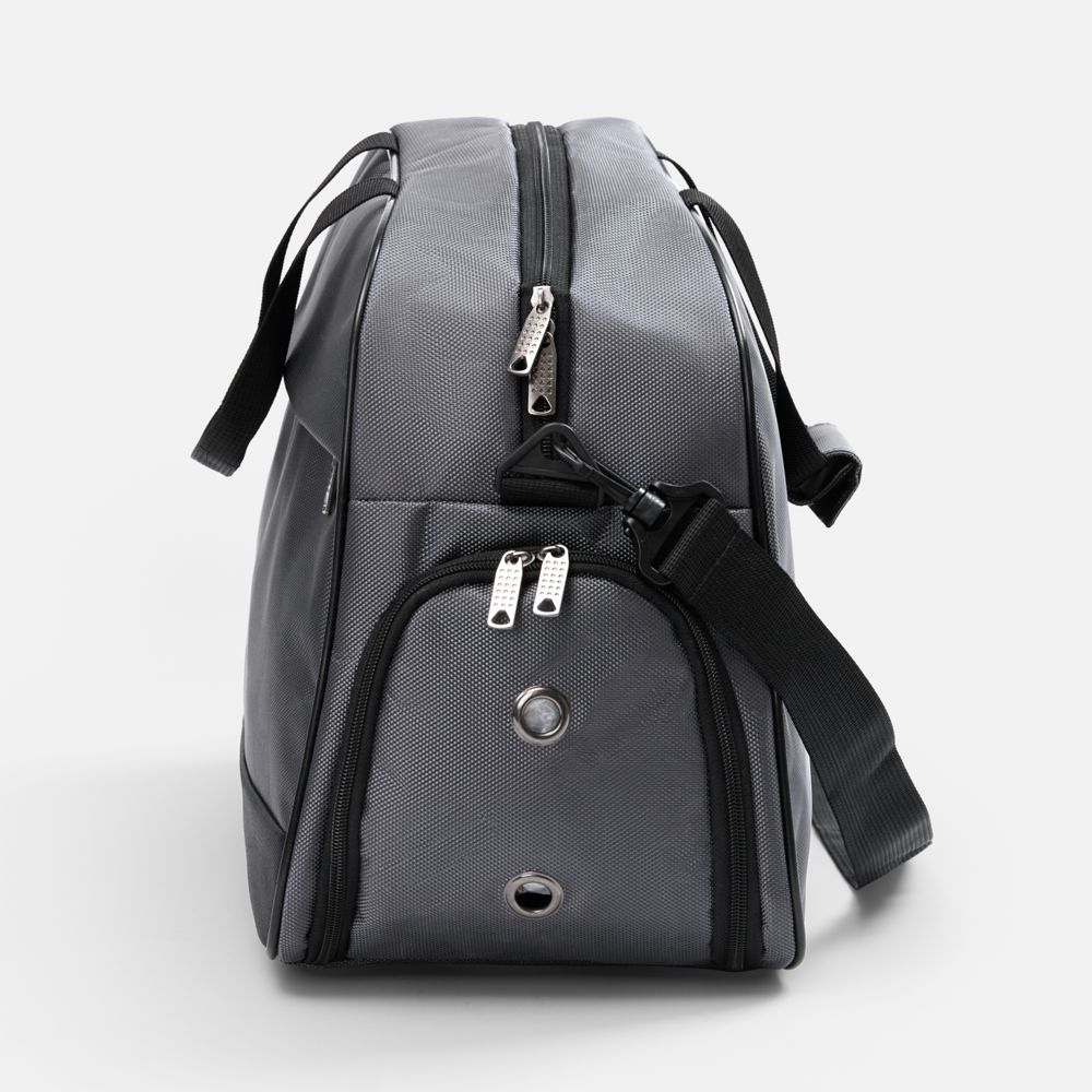 Изображение №2 | Спортивная сумка Atlantes, светло-серая с черным