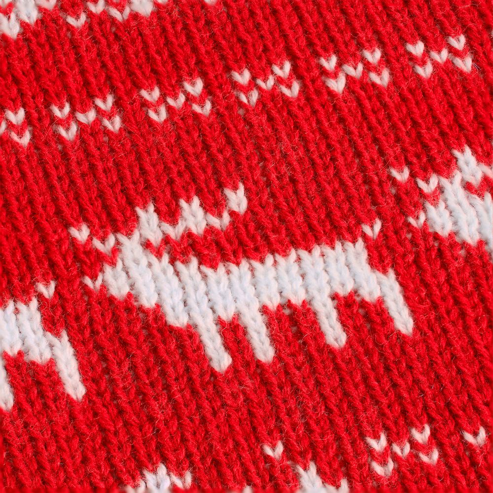 Изображение №7 | Плед Holidale, красный с молочным