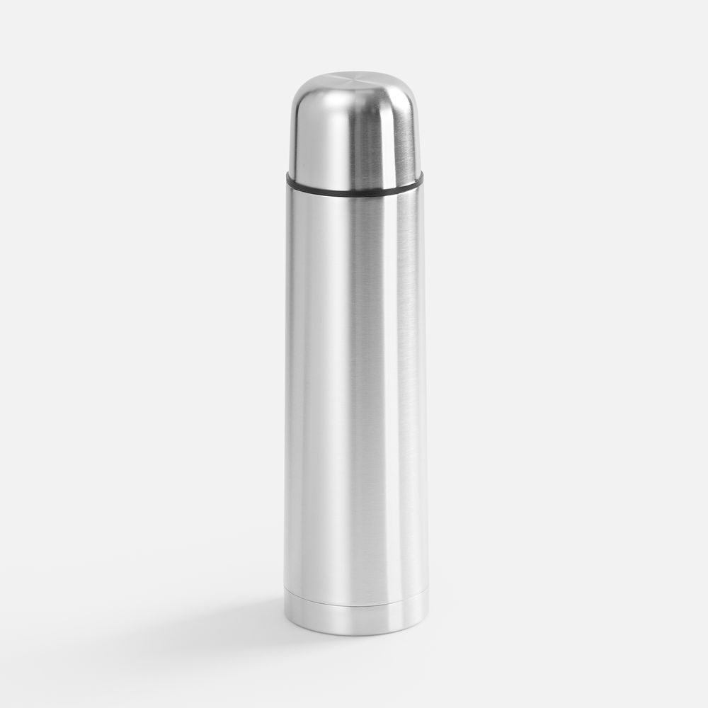 Изображение №2 | Термос Plain 750, ver.2, серебристый