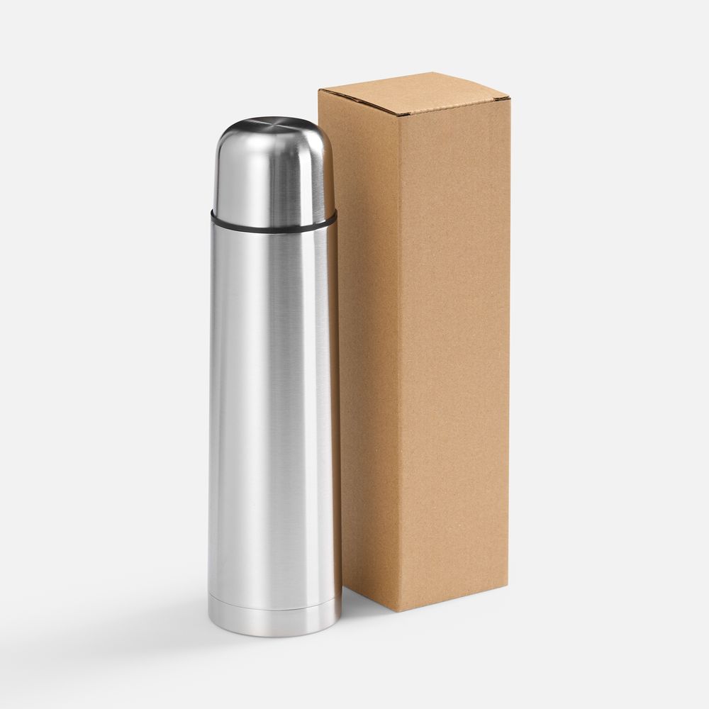 Изображение №8 | Термос Plain 750, ver.2, серебристый