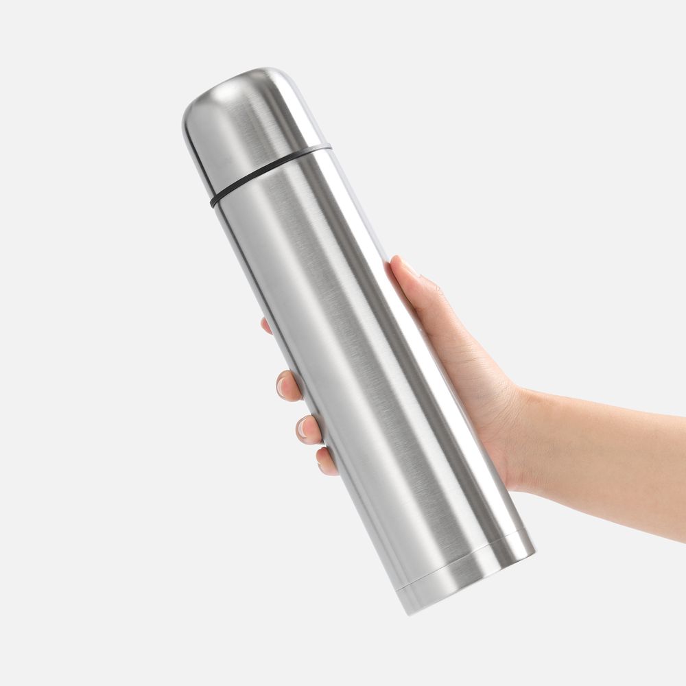 Изображение №6 | Термос Plain 1000, ver.2, серебристый