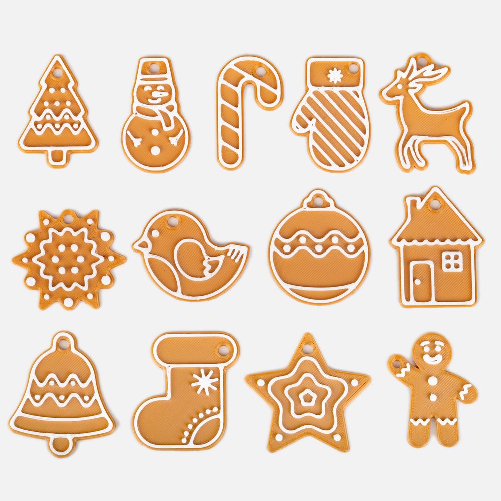 Изображение №5 | Мини-подвеска «Пряник», 3D-печать на заказ, звездочка