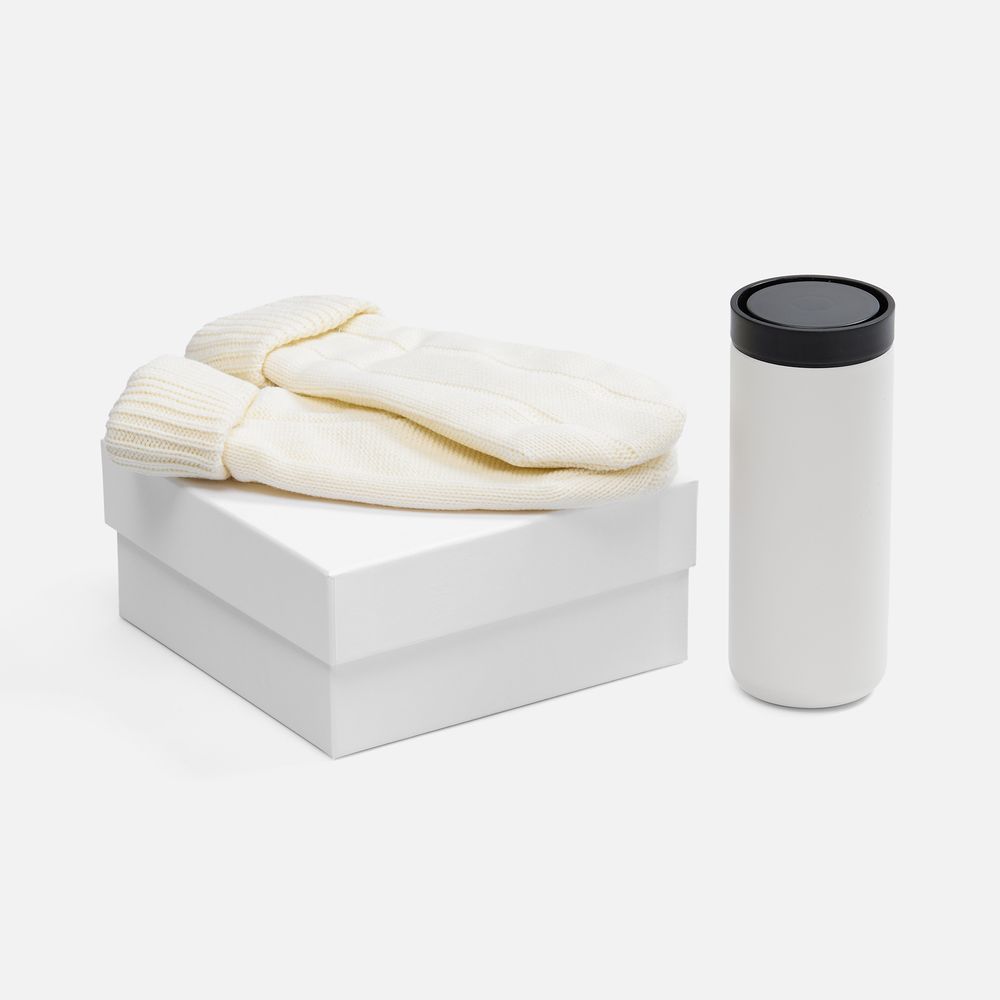 Изображение №1 | Набор Knitizen, белый, размер S/M