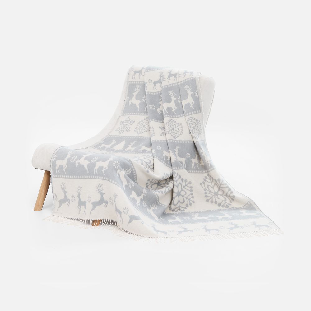 Изображение №1 | Плед «Скандинавия», серый