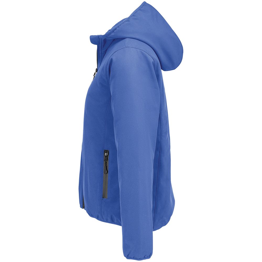 Изображение №3 | Куртка софтшелл с капюшоном женская Falcon Women, ярко-синяя (royal), размер S