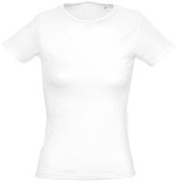 Изображение №1 | Футболка женская Miami 170 белая, размер L