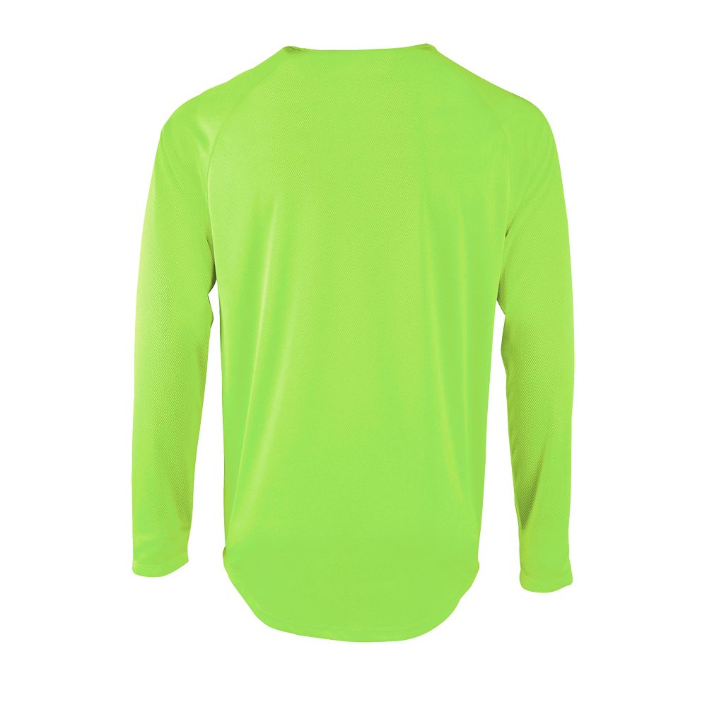 Изображение №2 | Футболка с длинным рукавом Sporty LSL Men неоново-зеленая, размер XL