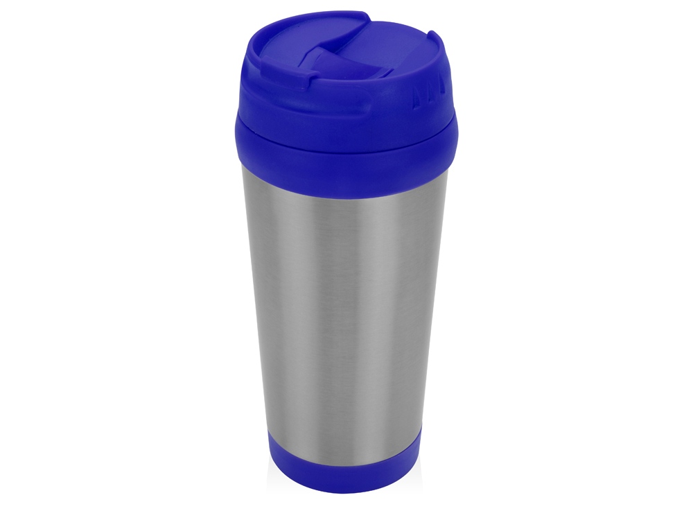 Изображение №1 | Термокружка «Певенси» (серебристый/синий)