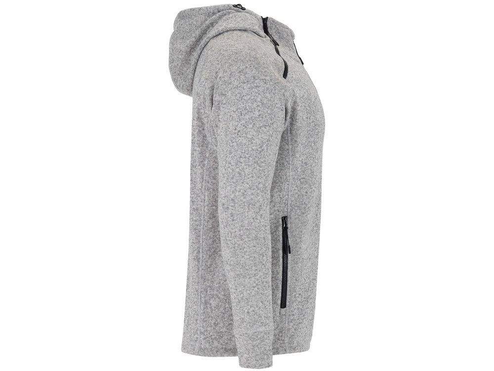 Изображение №4 | Толстовка на молнии «Everest», мужская M (меланжевый белый)