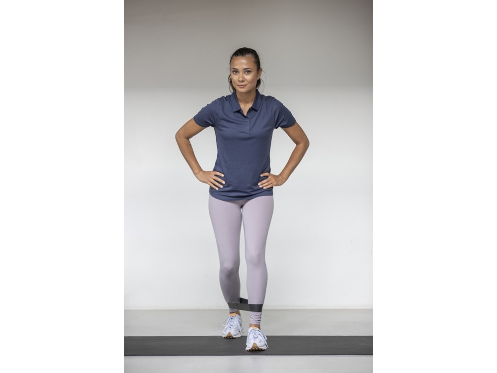 Изображение №6 | Рубашка поло «Deimos» женская 2XL (темно-серый)