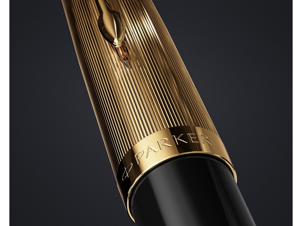 Изображение №6 | Ручка шариковая Parker 51 Deluxe (черный, золотистый)