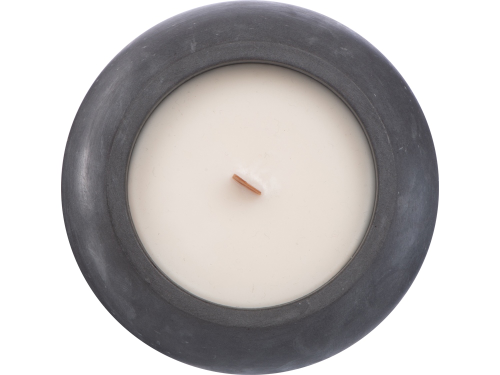 Изображение №3 | Свеча ароматическая «Glen» (белый, серый)