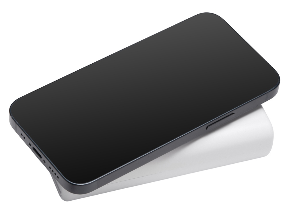 Изображение №3 | Внешний беспроводной аккумулятор 2-в-1 с функцией зарядки Apple Watch, QC/PD «AtomIQ», 10000 мАч (белый)