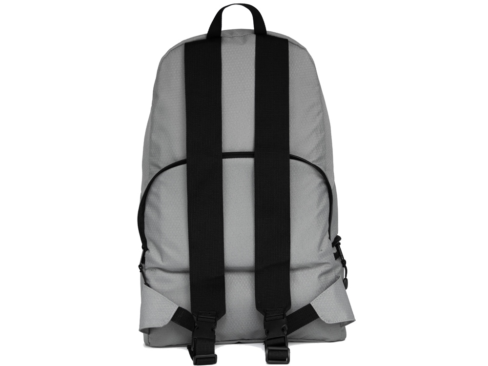 Изображение №4 | Рюкзак-трансформер 2-в-1 «Athletica» водостойкий с поясной сумкой из переработанного пластика (серый)