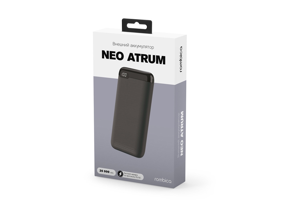 Изображение №4 | Внешний аккумулятор «NEO Atrum», 20000 mAh (черный)