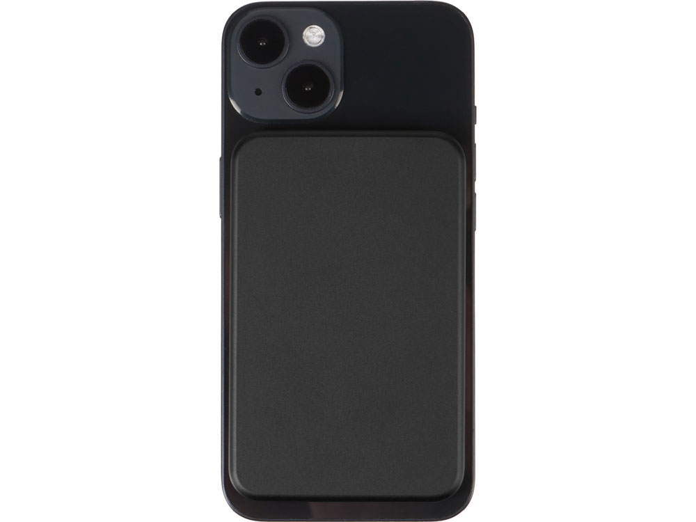 Изображение №7 | Магнитный беспроводной внешний аккумулятор «Razor», металл, 5000 mAh (черный)