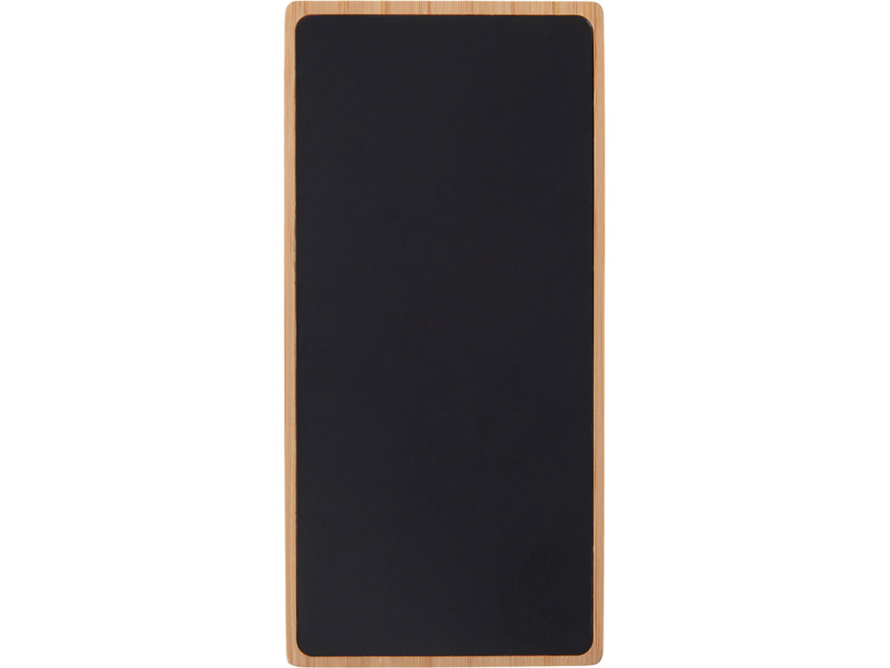 Изображение №2 | Внешний аккумулятор с подсветкой лого и солнечной панелью «Reedia S1», 10000 mAh (черный/натуральный)