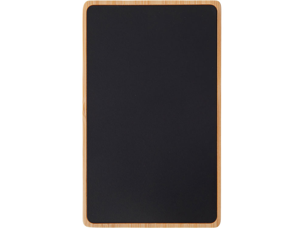 Изображение №3 | Внешний аккумулятор с подсветкой лого «Reedia S2», 5000 mAh (черный/натуральный)