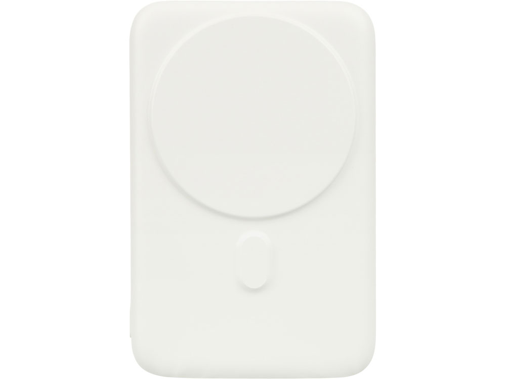 Изображение №4 | Магнитный внешний беспроводной аккумулятор «GenerIQ»,QC/PD, 10000 мАч (белый)