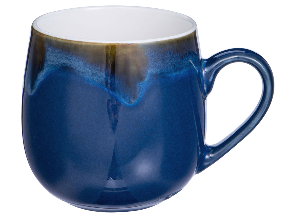 Изображение №2 | Кружка с вулканическим дизайном «Etna» (синий)