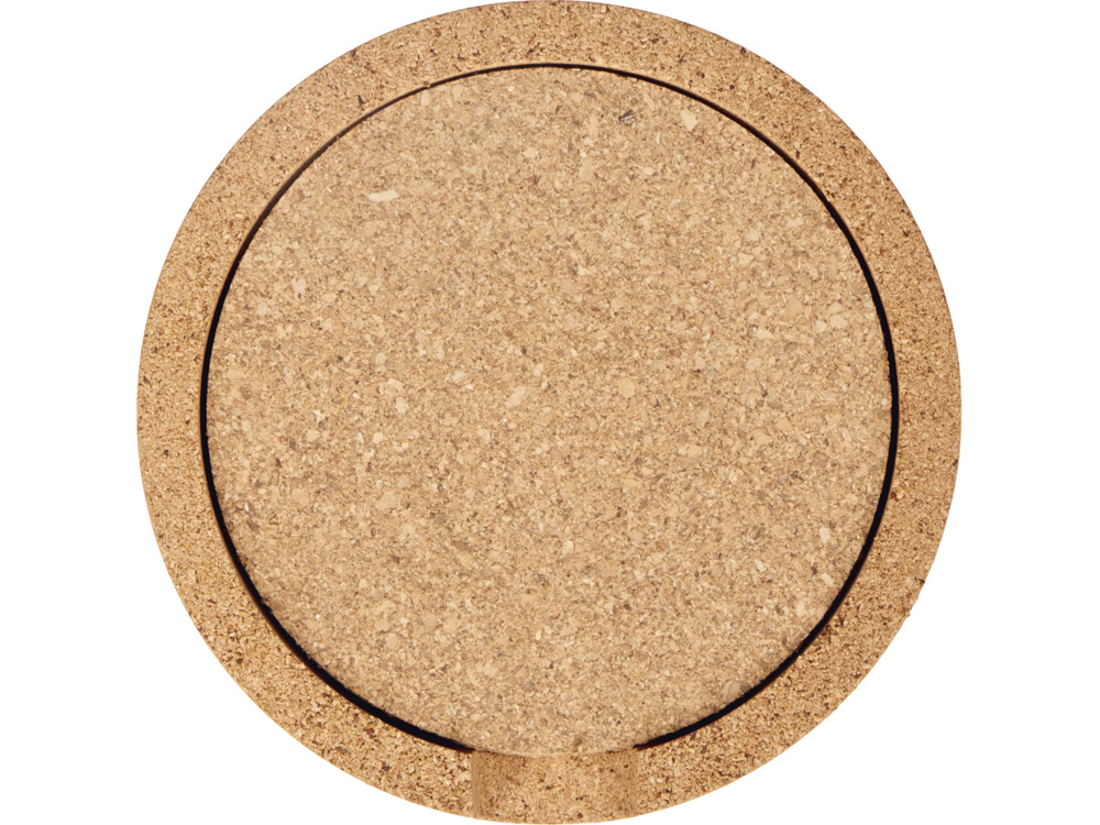 Изображение №4 | Набор костеров из пробки на подставке «Krock» (коричневый)