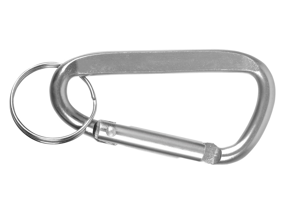 Изображение №2 | Брелок-карабин из переработанного алюминия «Alumina» (серебристый)