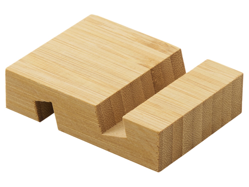 Изображение №1 | Подставка для телефона «Plix» из бамбука (натуральный)