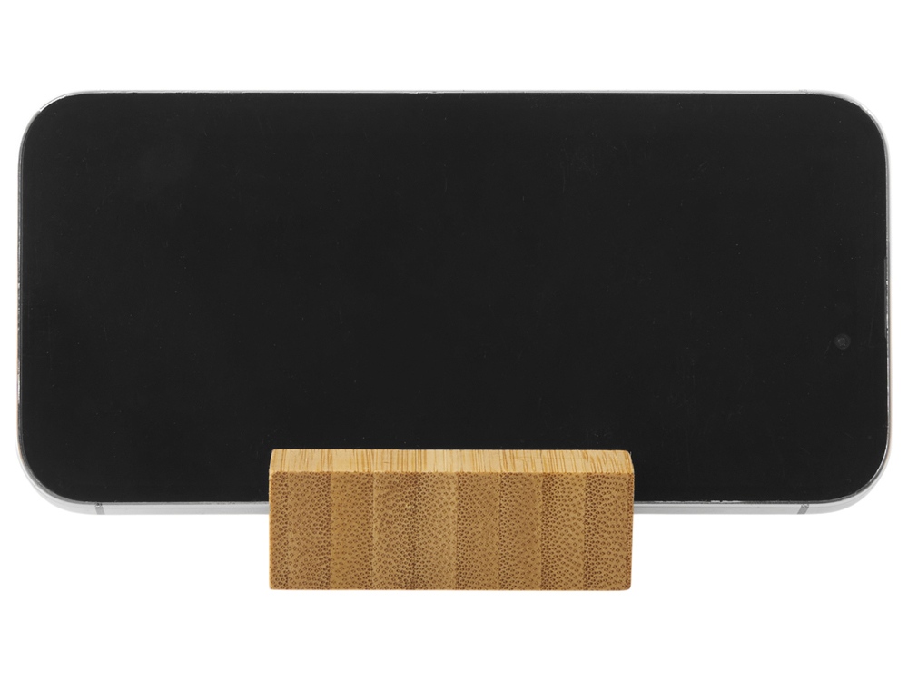 Изображение №7 | Подставка для телефона «Plix» из бамбука (натуральный)