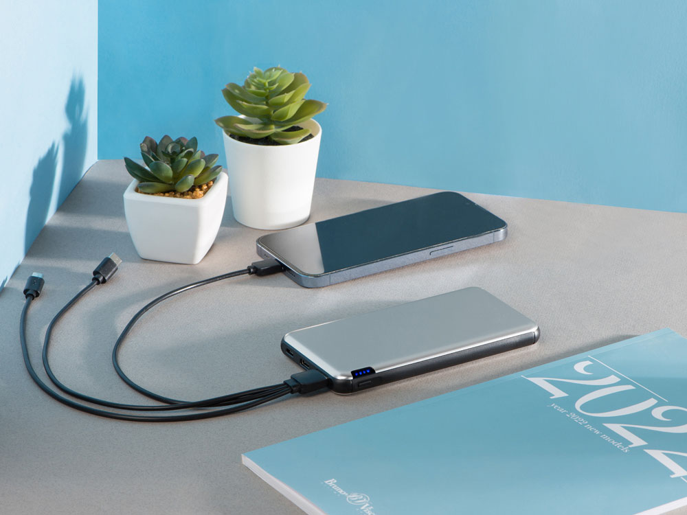 Изображение №10 | Внешний аккумулятор «Forge», 10000 mAh (белый)