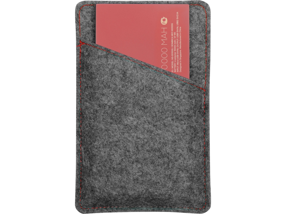 Изображение №8 | Внешний аккумулятор «NEO NS100R», 10000mAh (серый/красный)