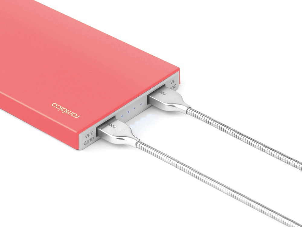 Изображение №12 | Внешний аккумулятор «NEO NS100R», 10000mAh (серый/красный)